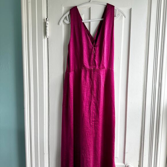Adelyn Rae Tasha Gown Dress Deep Fuchsia NWT - Picture 6 of 10